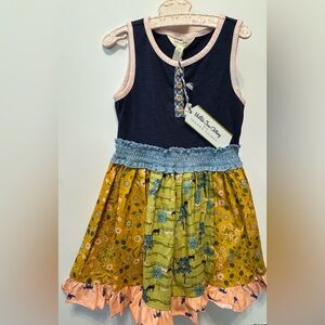 Matilda Jane Waves of Grain Dress - Joanna Gaines collection size 4 NWT